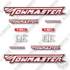 Image of TowMaster T80J Decal Kit Trailer - Aftermarket Kit