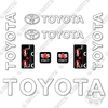 Image of Fits Toyota 42-6FGCU25 Decal Kit Forklift