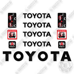 Fits Toyota 425fg20 Decal Kit Forklift