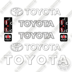 Toyota 62-6fdu20 Decal Kit Forklift -Aftermarket Kit