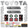 Image of Fits Toyota 8FGU30 Decal Kit Forklift