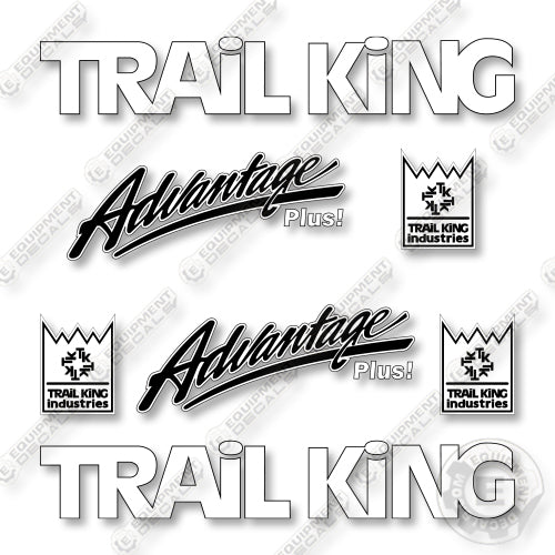 Trail King TK110HDG Decal Kit Trailer - Aftermarket Kit