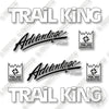Image of Trail King TK110HDG Decal Kit Trailer - Aftermarket Kit