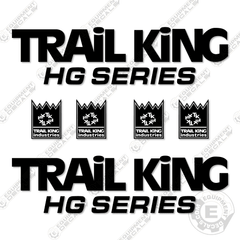 Fits Trail King HG Series Decal Kit Trailer