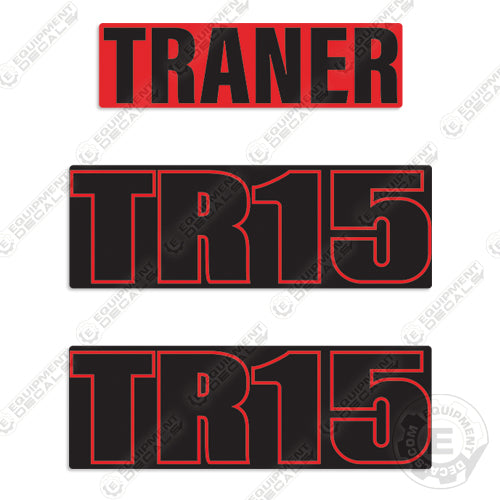Fits Traner TR15 Decal Kit Fork Lift