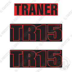 Fits Traner TR15 Decal Kit Fork Lift