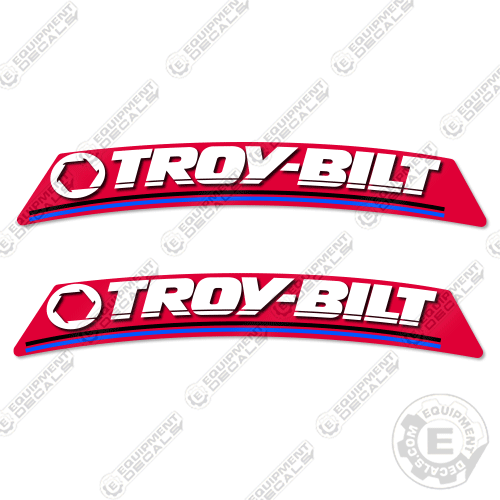 Fits Troy-Bilt Mower Logo Decal Kit (Set of 2) – Equipment Decals