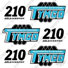 Fits Tymco 210 Decal Kit Street Sweeper
