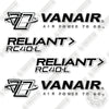 Image of Vanair RC40-L Decal Kit Air Compressor - Aftermarket Kit