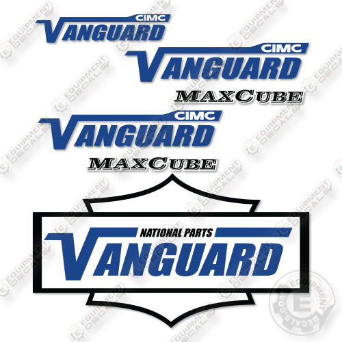 Vanguard Maxcube Decal Kit Dry Van- Aftermarket Kit
