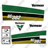 Image of Vermeer SC382 Decal Kit Stump Cutter - Aftermarket Kit
