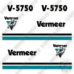 Vermeer V5750 Decal Kit Trencher- Aftermarket Kit