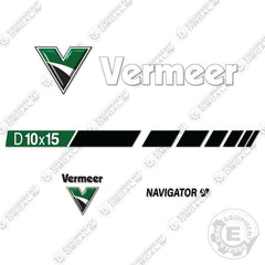Fits Vermeer D10x15 Decal Kit Directional Drill