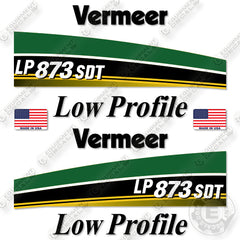 Fits Vermeer LP873SDT Decal Kit Excavator