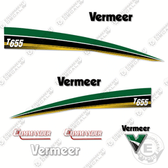 Fits Vermeer T655 Trencher Decal Kit