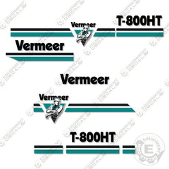 Fits Vermeer T-800HT Trencher Decal Kit