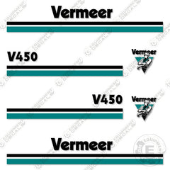 Fits Vermeer 450 Trencher Decal Kit