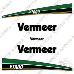 Fits Vermeer VT800 Decal Kit Vacuum Excavator