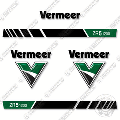 Fits Vermeer ZR5 1200 Decal Kit Round Baler