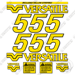 Fits Versatile 555 Decal Kit Tractor