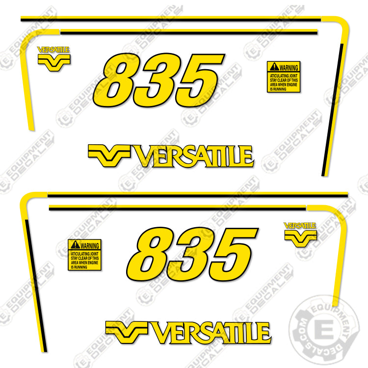 Fits Versatile 835 Decal Kit Tractor – Equipment Decals