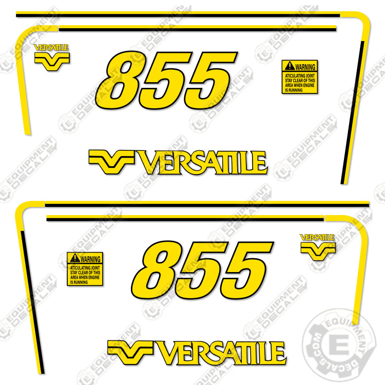 Fits Versatile 855 Decal Kit Tractor