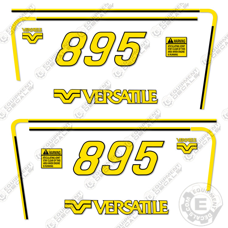 Fits Versatile 895 Decal Kit Tractor