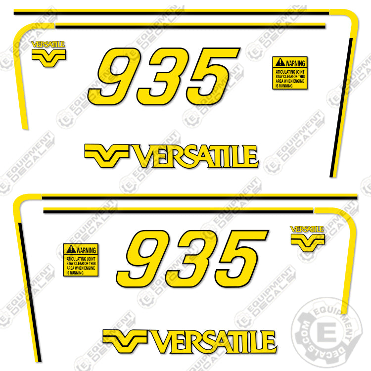 Fits Versatile 935 Decal Kit Tractor