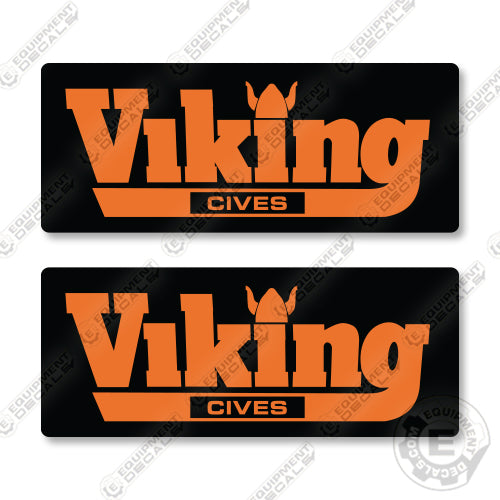 Viking Cives Truck Logo 11 Inches Decal Kit Truck - Aftermarket Kit