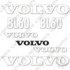 Image of Volvo BL60 Decal Kit Backhoe Loader - Aftermarket Kit