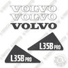 Image of Volvo L35B PRO Decal Kit Compact Wheel Loader - Aftermarket Kit