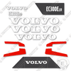 Image of Fits Volvo EC300ELR Style 2 Decal Kit Excavator