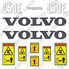 Fits Volvo L50E Decal Kit Wheel Loader