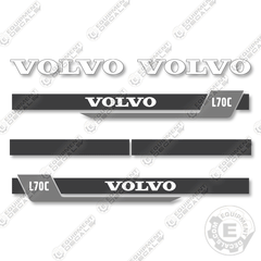 Fits Volvo L70C Decal Kit Wheel Loader