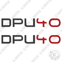 Wacker Neuson DPU40  Decal Kit Compactor - Aftermarket Kit