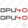 Image of Wacker Neuson DPU40  Decal Kit Compactor - Aftermarket Kit
