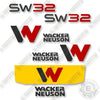 Image of Wacker Neuson SW32 Decal Kit Skid Steer -Aftermarket Kit