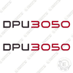 Fits Wacker Neuson DPU3050 Decal Kit Vibratory Plate