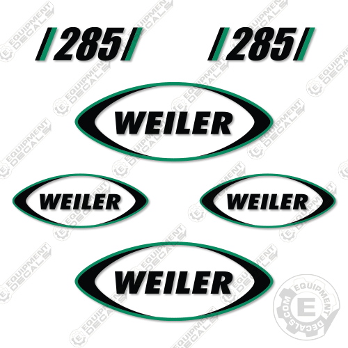 Fits Weiler P285 Decal Kit Paver