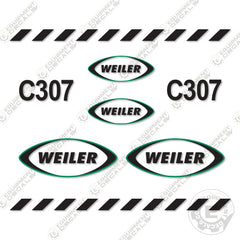 Fits Weiler C307 Decal Kit Paver