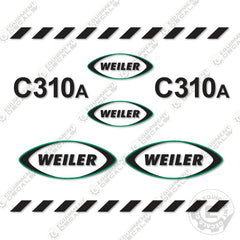 Fits Weiler C310A Decal Kit Paver