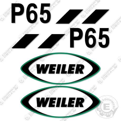 Fits Weiler P65 Decal Kit Paver