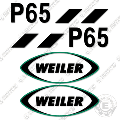 Fits Weiler P65 Decal Kit Paver