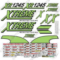 Fits Xtreme XR1245 Decal Kit Telehandler
