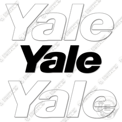 Fits Yale 162G Decal Kit Forklift Stacker
