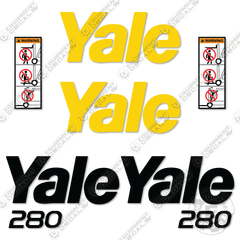 Fits Yale 280 Decal Kit Forklift