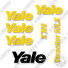Image of Yale 50LX Decal Kit Forklift -Aftermarket Kit