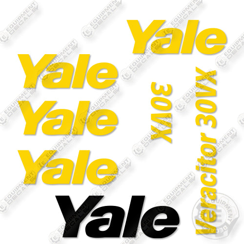 Yale GLP030VX Decal Kit Forklift -Aftermarket Kit
