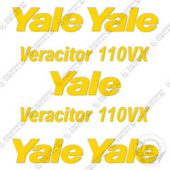 Fits Yale GLP110VXXNGBE086 Decal Kit Forklift