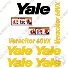 Fits Yale Veracitor 60VX Decal Kit Forklift